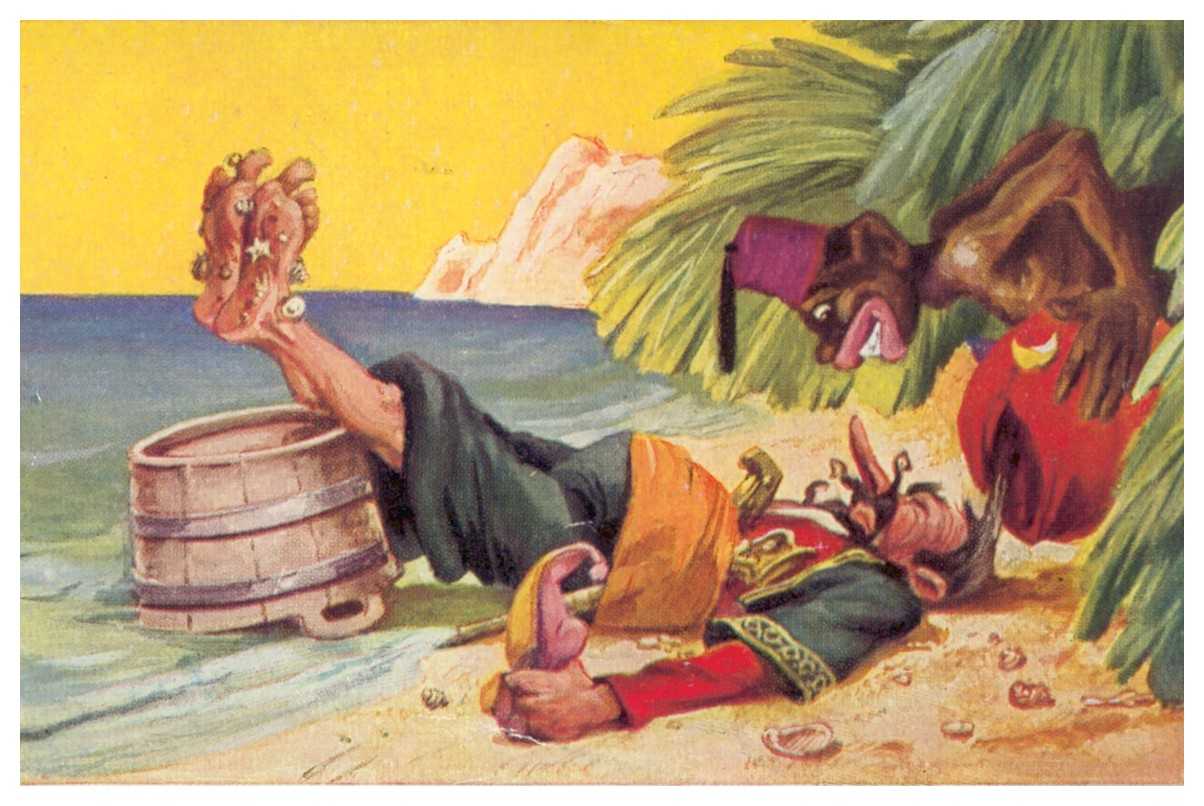 Sindbad's sore feet