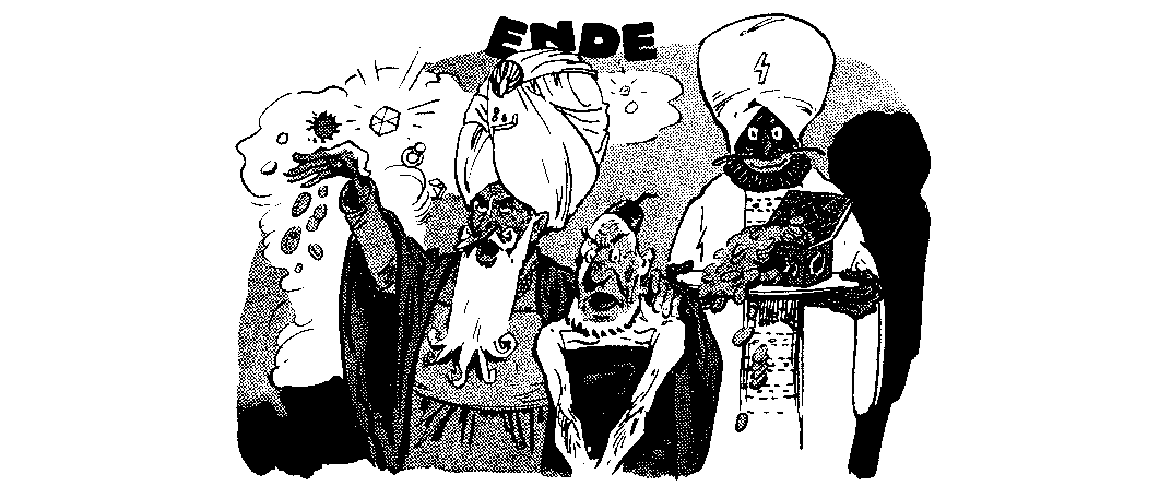 Ende - Sindbad und Sindbad als Freunde